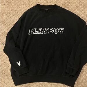 Playboy pacsun Black unisex M  Sweater